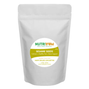 Nutriyum sesame seeds in resealable pouch available to buy online in South Africa