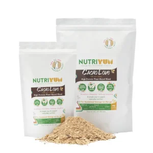 Nutriyum Cacao Love high protein health foods made with wholefood plant-based ingredients